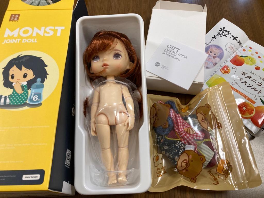 おもちゃ 着せ替え人形 モンストドール MONST DOLL 可動ボディ