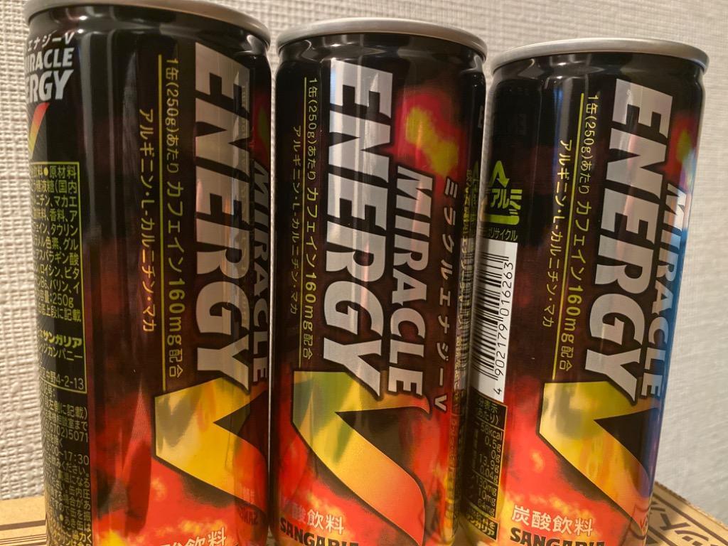 送料無料 あすつく サンガリア ミラクルエナジーＶ 缶 250ml×3ケース/90本 エナジードリンク :19200c3:リカーBOSS - 通販 -  Yahoo!ショッピング