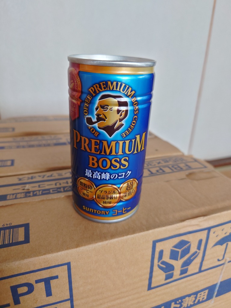 SUNTORY 送料無料 サントリー BOSS ボス プレミアムボス 185ml