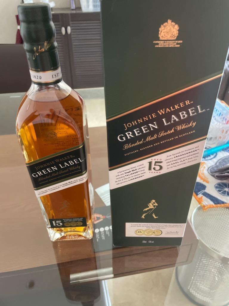 新着セール ウイスキー ジョニーウォーカー 15年 グリーンラベル 700ml_あすつく対応 ブレンデッドスコッチ 洋酒 whisky