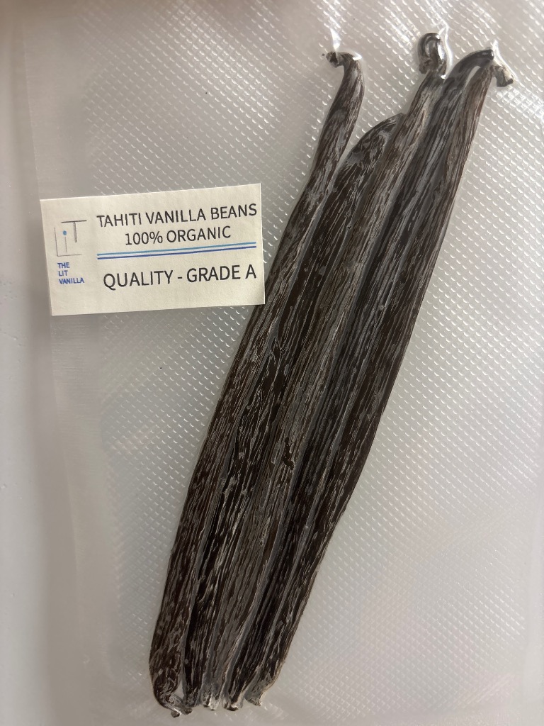 セール中【通常品】バニラビーンズ　タヒチ種　インドネシア産　Aグレード　1kg 本数多いほど1本価格がお得！】【タヒチ種・通常グレード・13cm