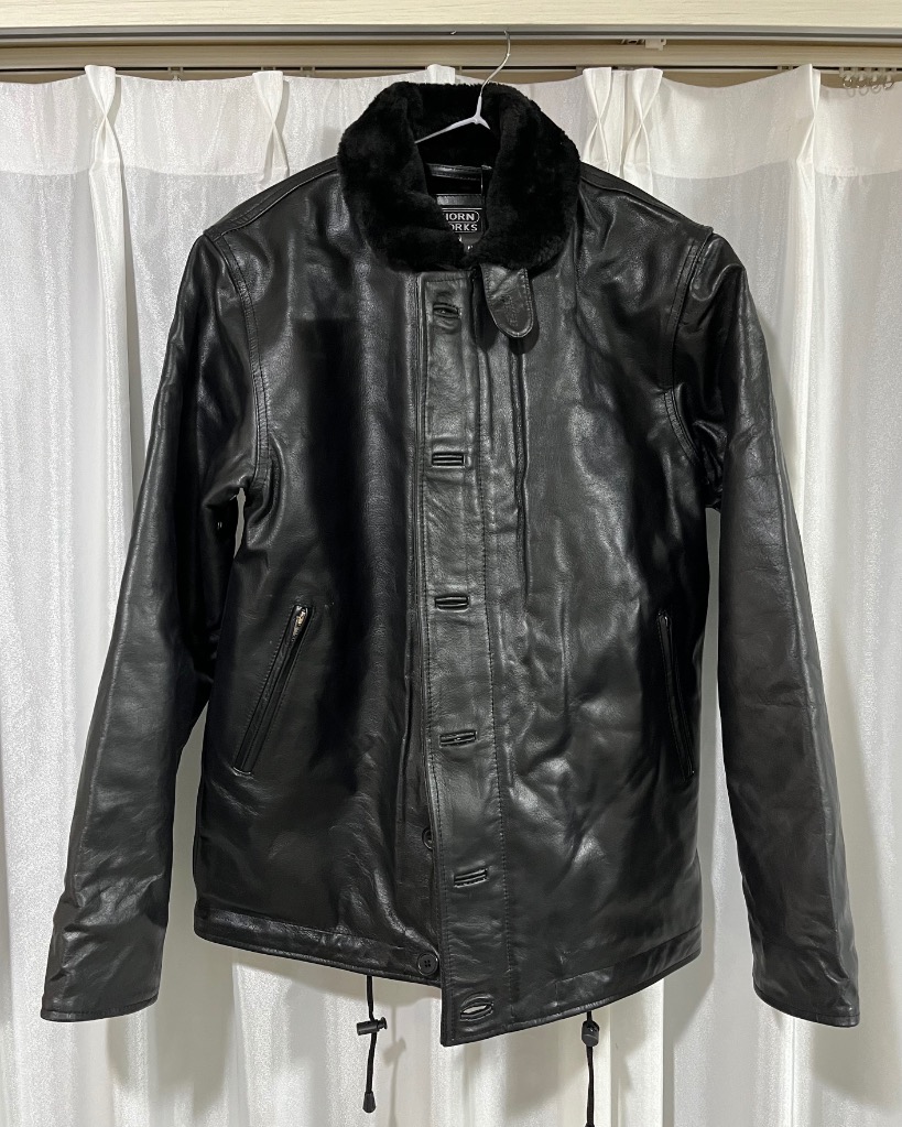 【M1】HORN WORKS ホーンワークス レザージャケット n1045_s01.jpg