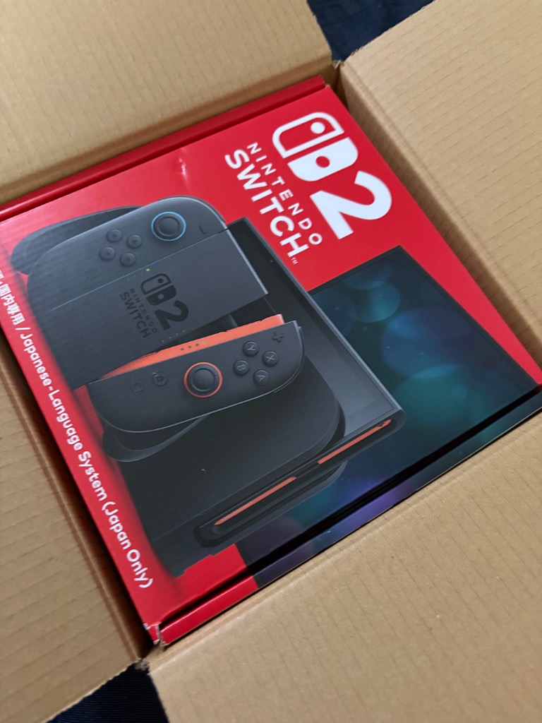 Nintendo Switch 2 日本語・国内専用 BEE-S-KB6CA ※量販店舗印付の場合