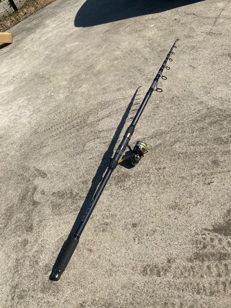 5.4M ロッド コンパクト 釣り竿 投げ竿 釣竿 炭素繊維 伸縮式 PE0.8-4