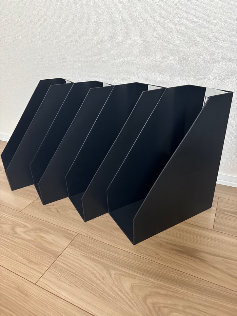 Like-it ファイルケース A4 ワイド 縦型 横型 前開き 同色4個 Like-it ファイルケース A4 ワイド 縦型 横型 前開き 同色4個