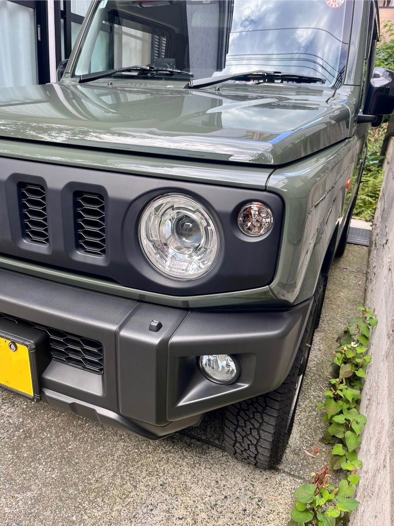 ジムニー フロントクリアウインカーレンズ JB64 新型 JB74