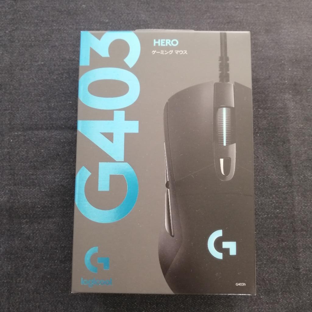 logicool ロジクール G403 HERO Lゲーミングマウス G403h （ブラック