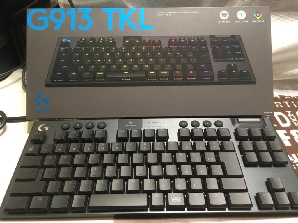 ゲーミング キーボード Logicool G G913 TKL タクタイル テンキーレス 