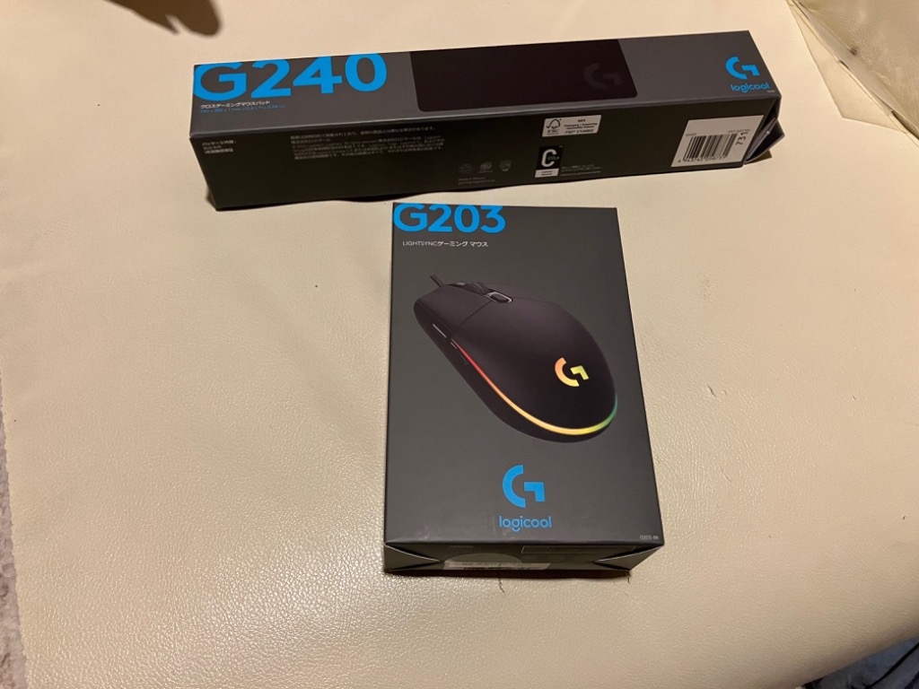 その他 Logicool GproX & G203 Logicool G203 LIGHTSYNC Gaming Mouse G203-BK (ブラック