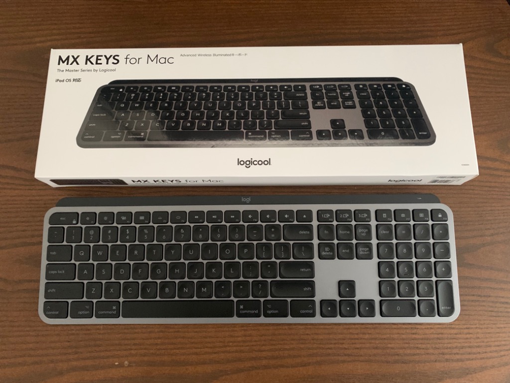 キーボード ロジクール ワイヤレスキーボード KX800M MX KEYS for Mac