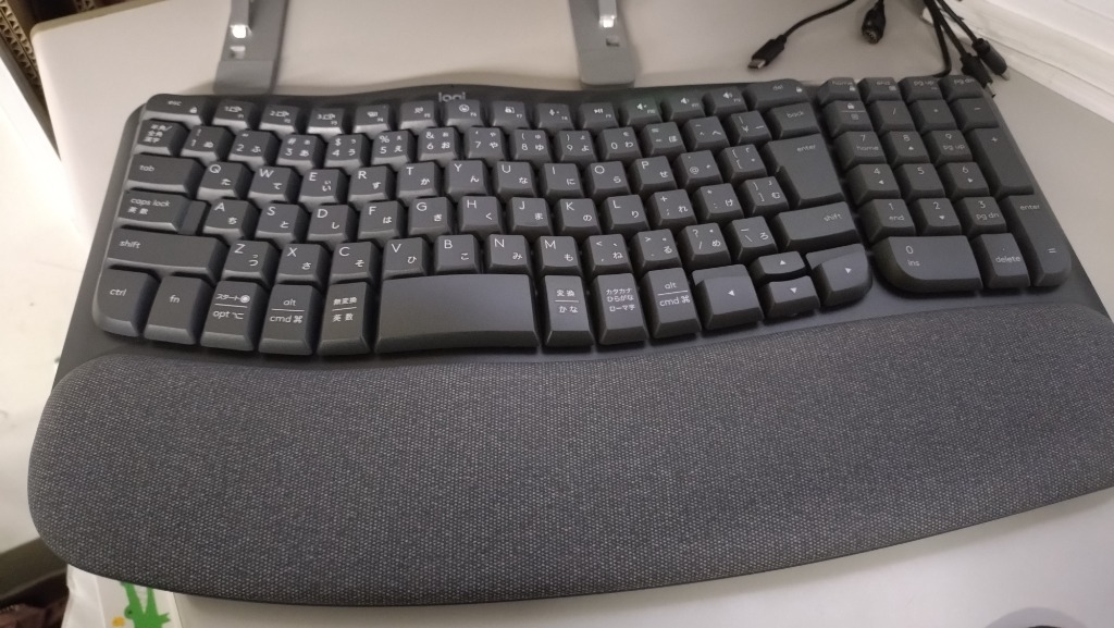 logicool ワイヤレス キーボード エルゴノミック ロジクール