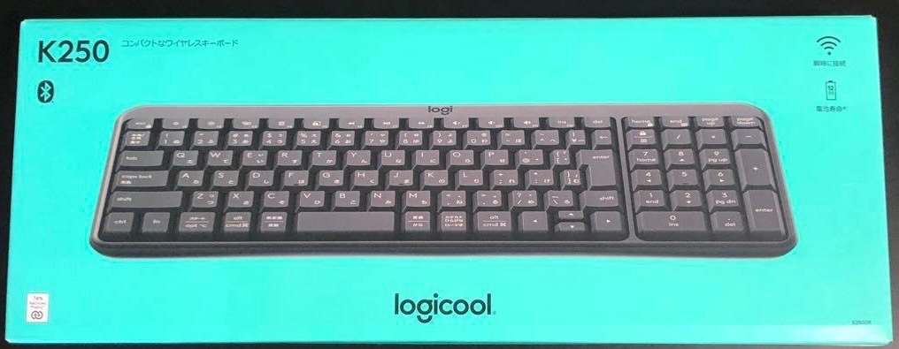 logicool（ロジクール） キーボード ワイヤレスキーボード K250