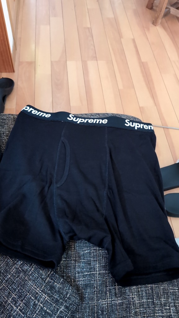 L5枚シュプリーム ヘインズ ボクサーブリーフ Supreme 国内正規品 シュプリーム × US Hanes ヘインズ 1枚