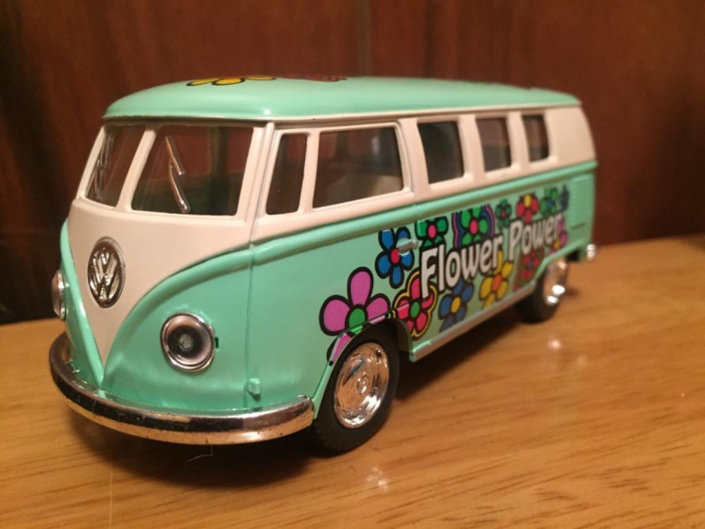 1台売り 1/32 1962 ワーゲンバス フラワーパワー TYPE2