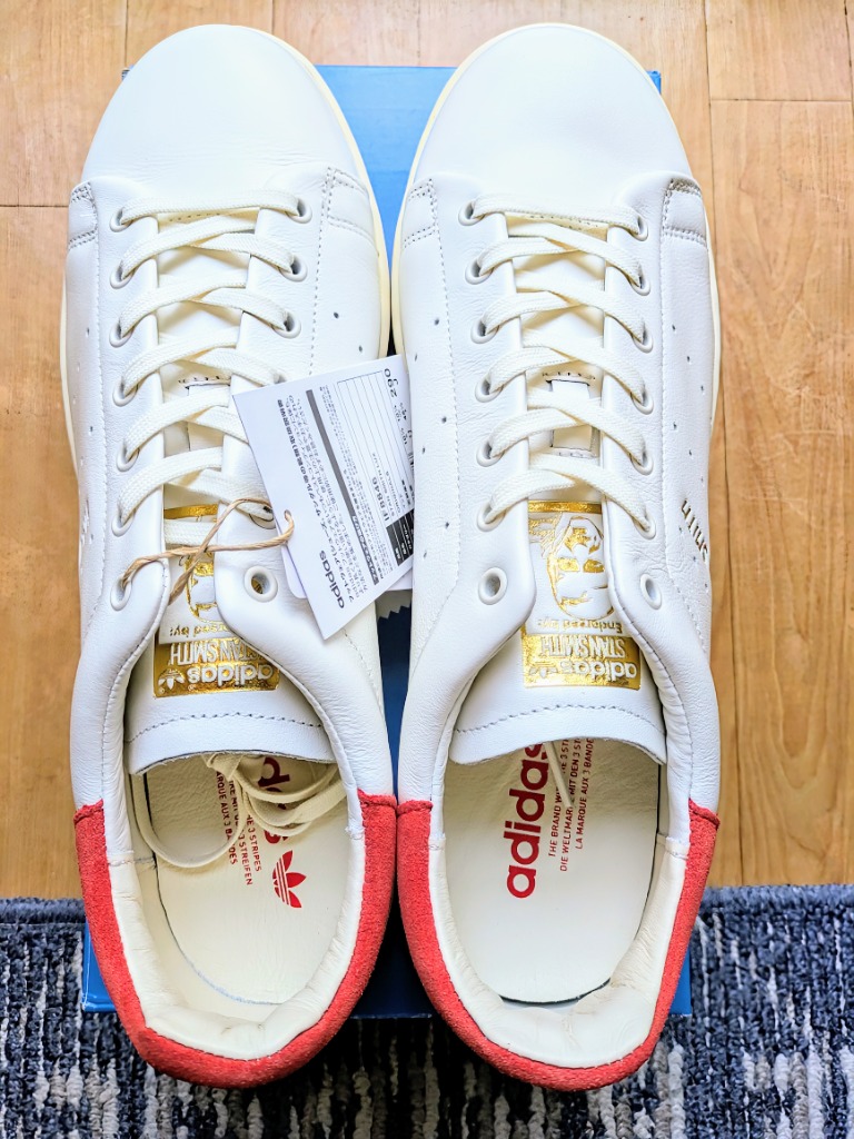adidas STAN SMITH WHT/WHT/GLD 国内発送 adidas スニーカー スタンスミス GORE-TEX / Stan Smith