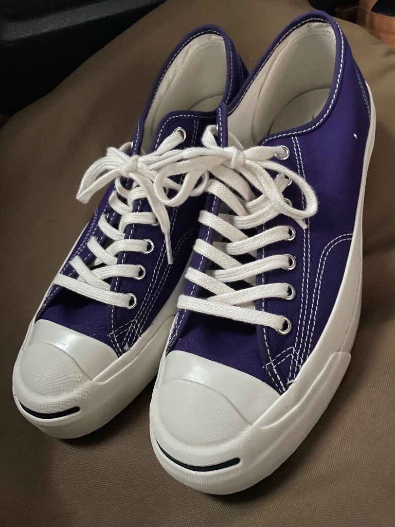 コンバース　ジャックパーセル　パープル　28cm 美品 JACK PURCELL CONVERSE CL コンバース ジャックパーセル メンズ