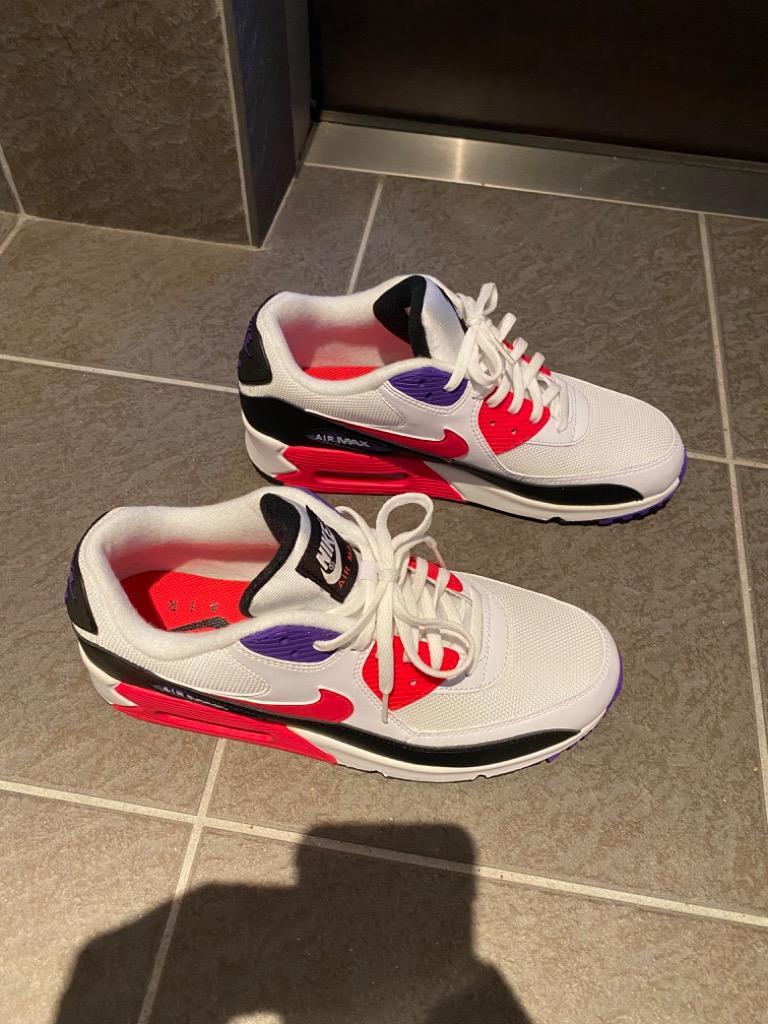 Nike air max hotsell 90 white/red orbit/psychic purple/black