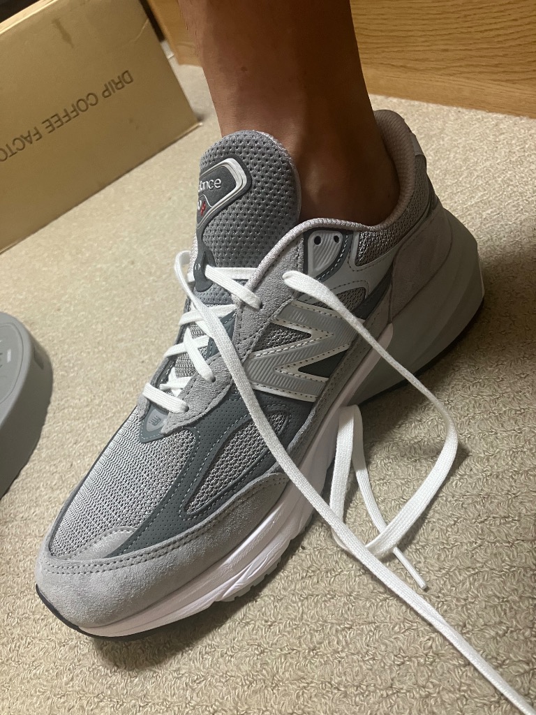 靴 New Balance M990 V6 GL6 27cm 2E NEW BALANCE M990GL6 GREY – SHOES-n-FEET