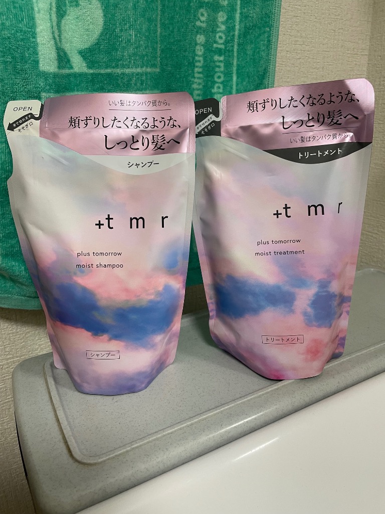 tmr [2個セット]+tmr プラストゥモロー モイスト シャンプー
