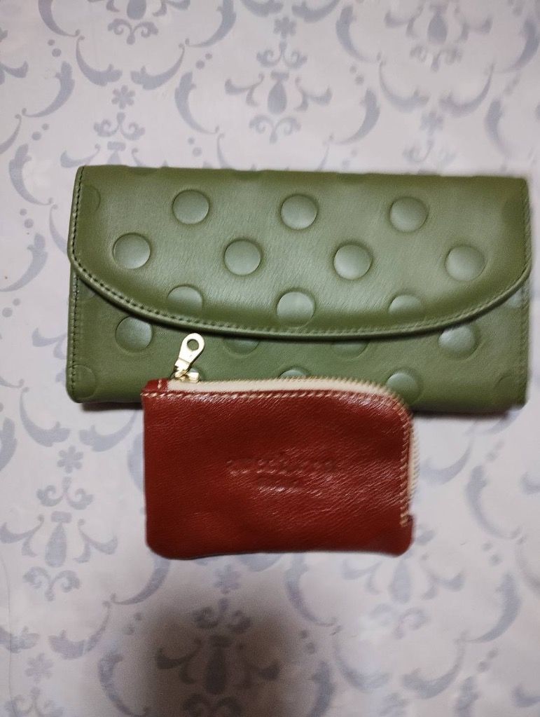 un signet 財布 レディース 長財布 日本製 革 レザー 水玉 un signet 財布 レディース 長財布 日本製 革 レザー 水玉