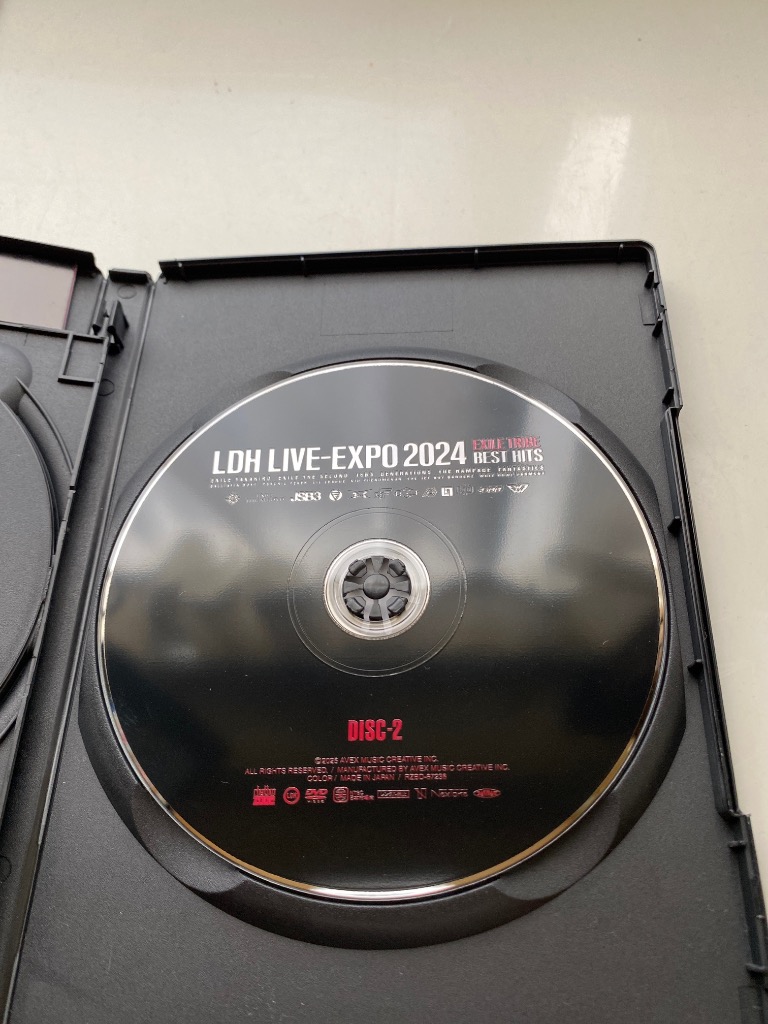 LDH LIVE-EXPO 2024 -EXILE TRIBE BEST HITS-(DVD2枚組) [DVD