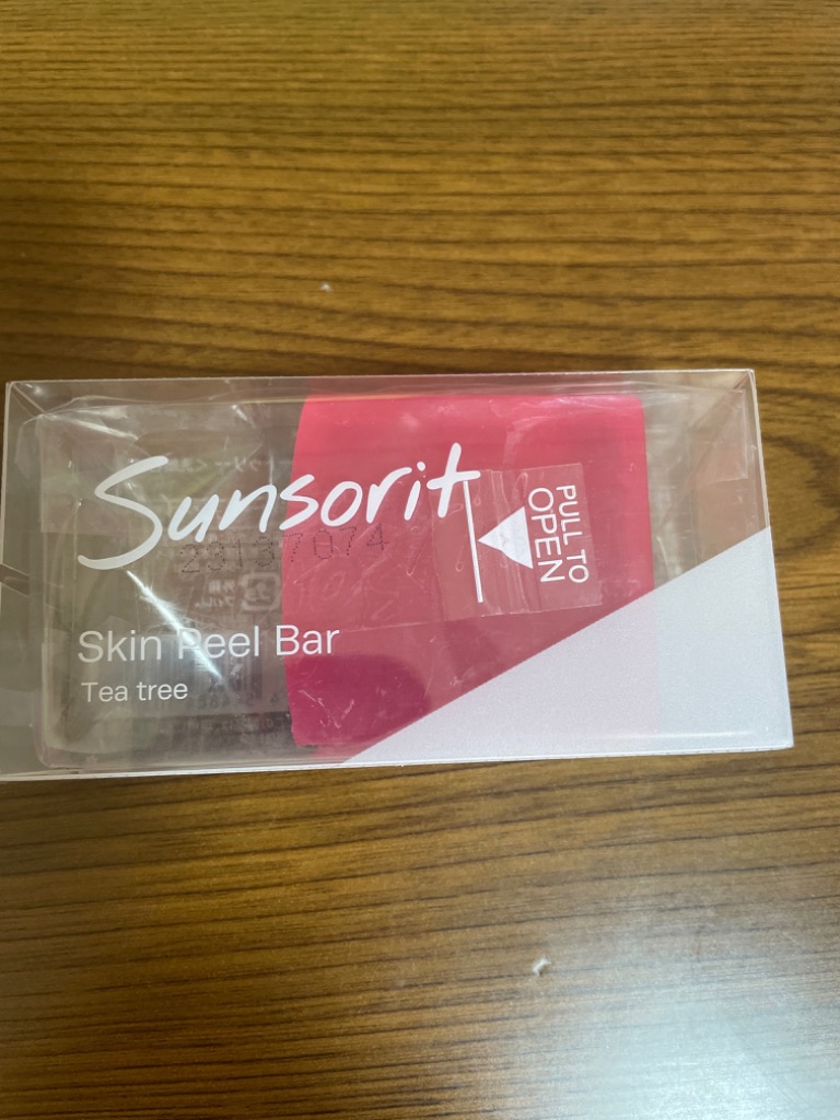 Sunsorit Skin Peel Bar 4個セット ティーツリー 楽天市場】【選べる4種類】サンソリット スキンピールバー 135g
