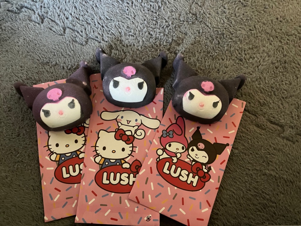 LUSH サンリオコラボ キティ シナモン クロミ マイメロ 入浴剤 セット LUSH サンリオコラボ キティ シナモン クロミ マイメロ 入浴剤