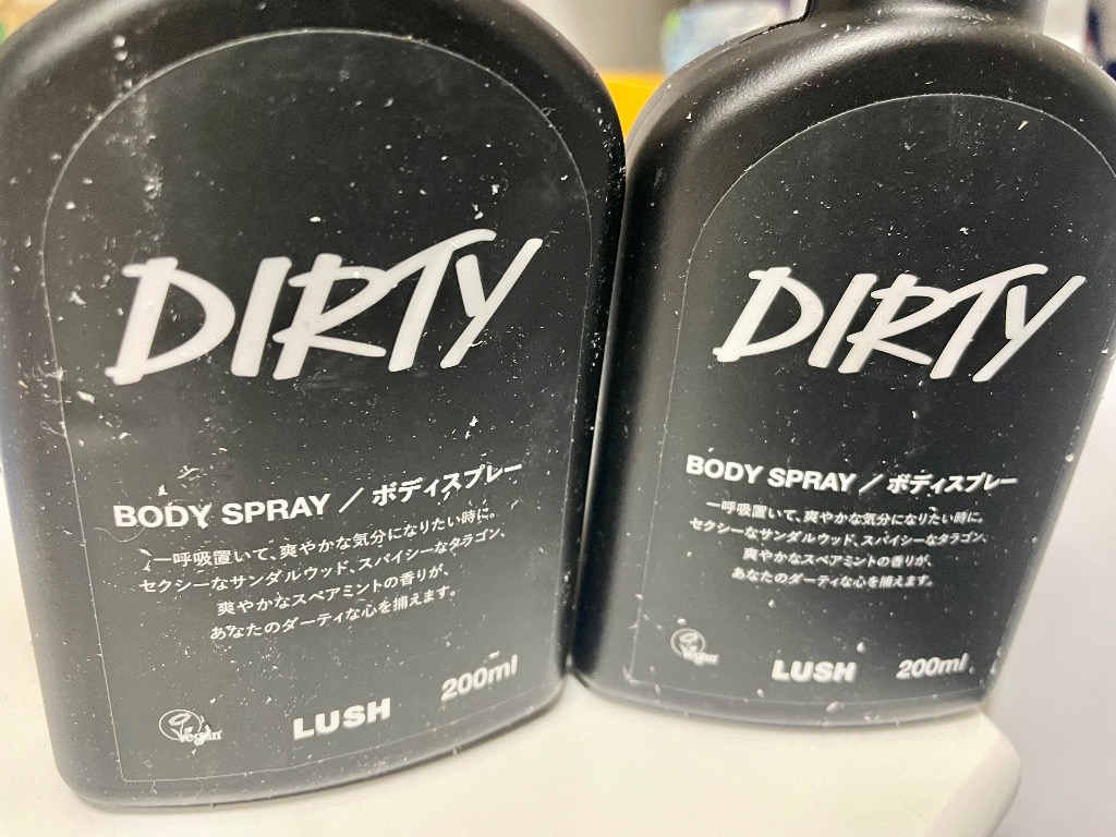 LUSH（ラッシュ） LUSH Dirty ボディスプレー フレグランス ヴィーガン
