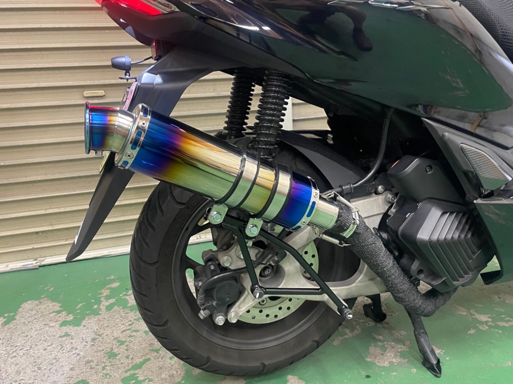 最新モデル対応】 PCX125 バイクマフラー 2BJ-JK05 8BJ-JK05