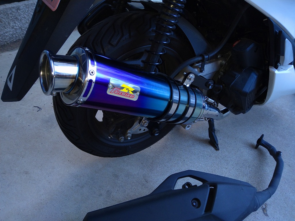 ホンダ Realize PCX125 バイクマフラー 2BJ-JK05 8BJ-JK05 2021