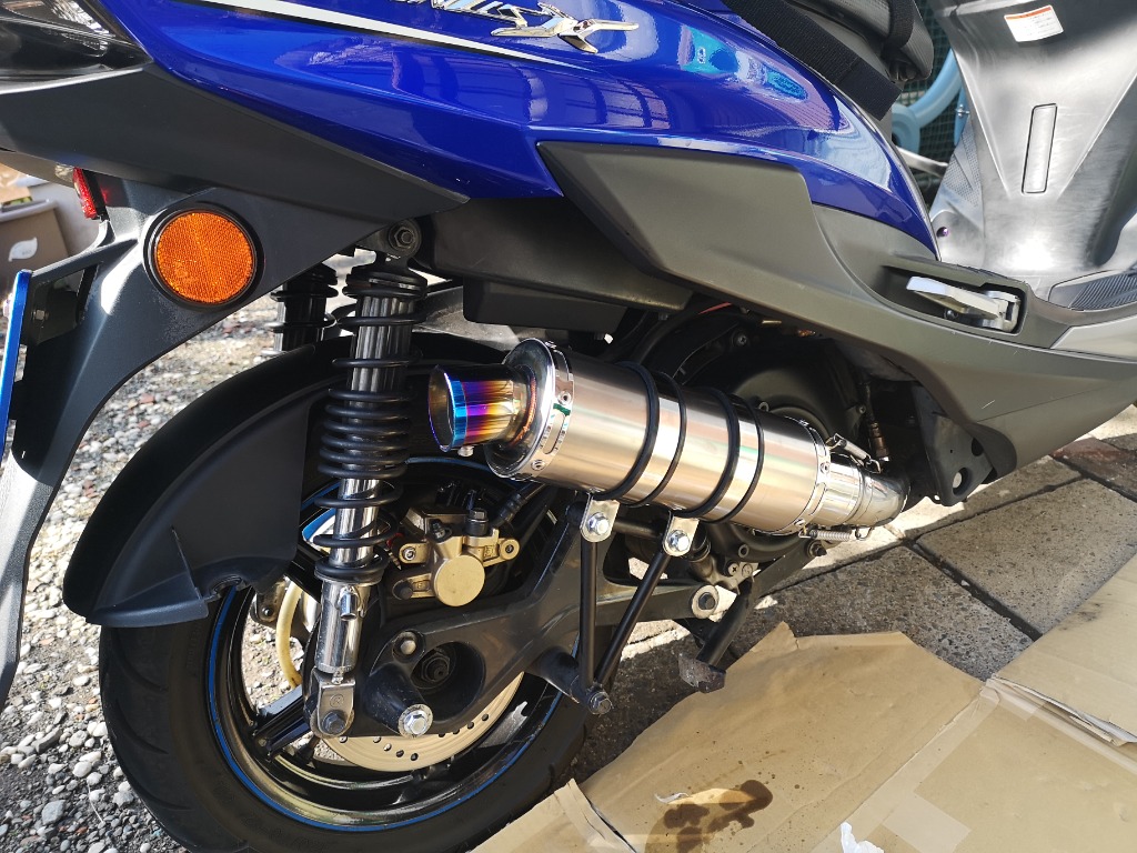 シグナス シグナスX バイクマフラー 4型 5型 SR EBJ-SEA5J 2BJ