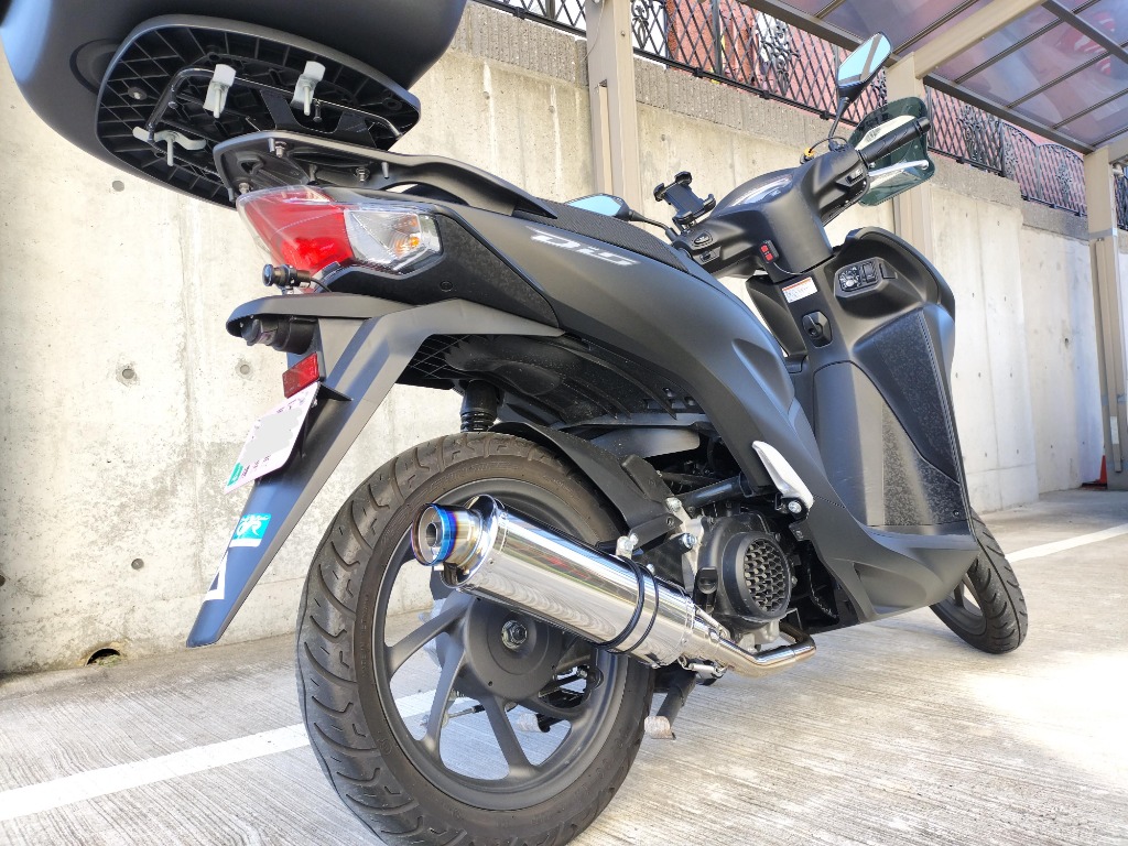 ディオ Dio110 ディオ110 バイクマフラー 2BJ-JK03 8BJ-JK03 ディオ Dio110 ディオ110 バイクマフラー 2BJ-JK03 8BJ-JK03
