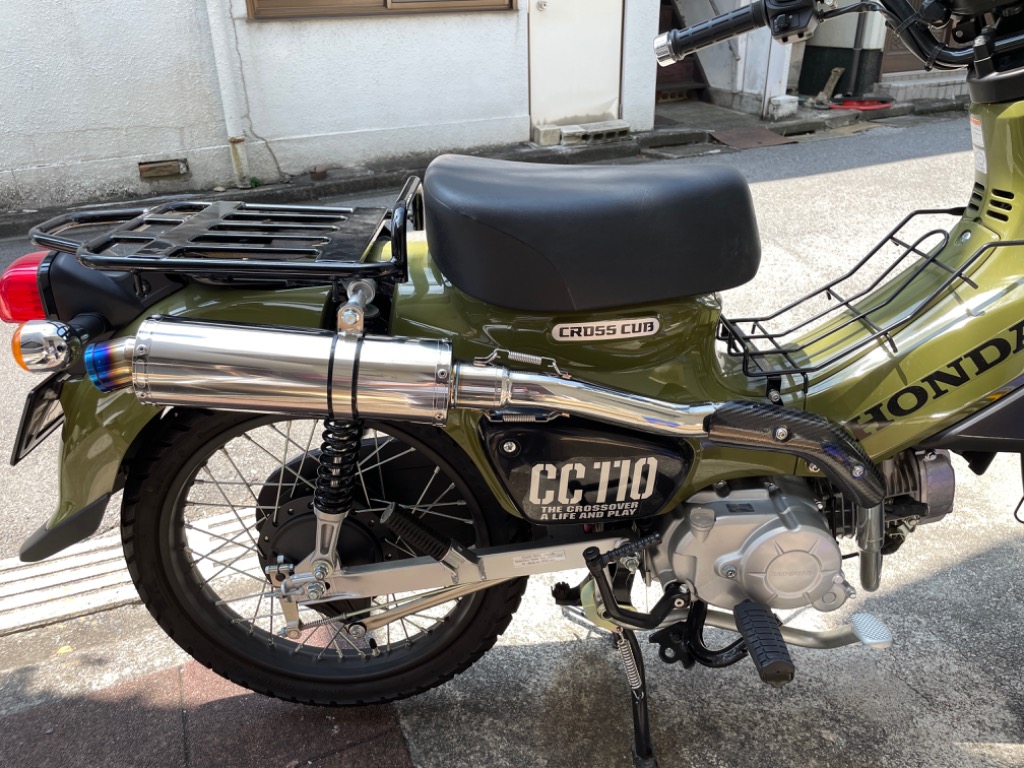 クロスカブ クロスカブ110 バイクマフラー 2BJ-JA45 8BJ-JA60 スパルタ