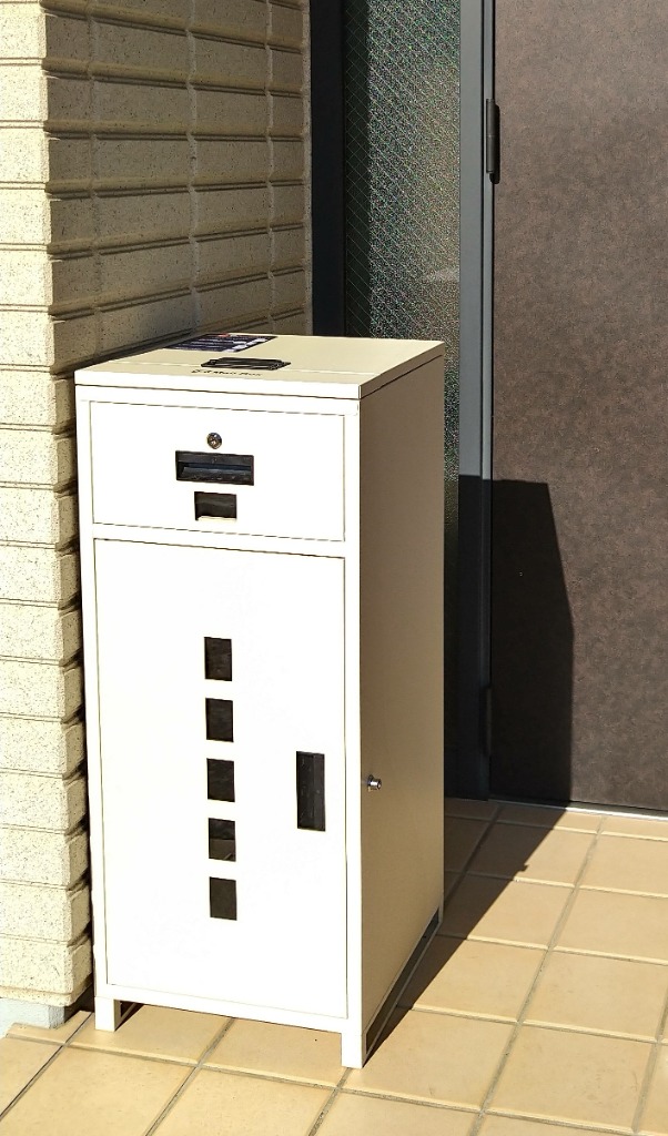 COVELL 宅配ボックス 複数投函 一戸建て用 一体型 大容量140L 鍵 COVELL 宅配ボックス 複数投函 一戸建て用 一体型 大容量140L 鍵