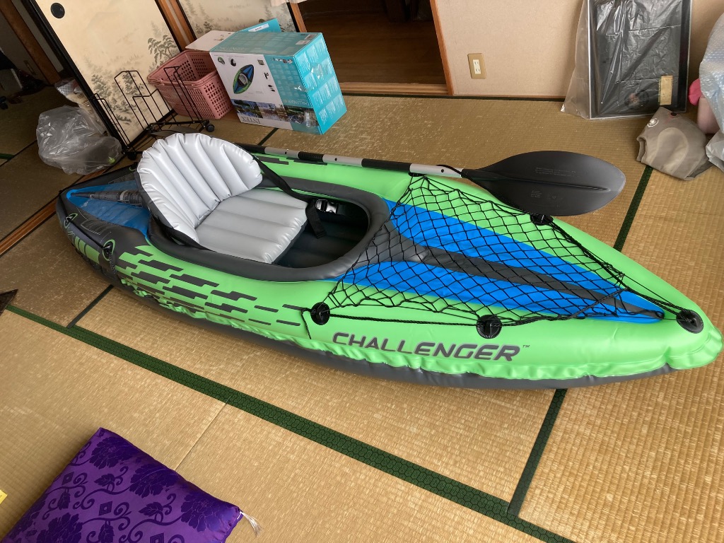 INDEX - INTEX(インテックス) チャレンジャーK1カヤック Amazon.com : INTEX 68305EP Challenger K1 Inflatable Kayak