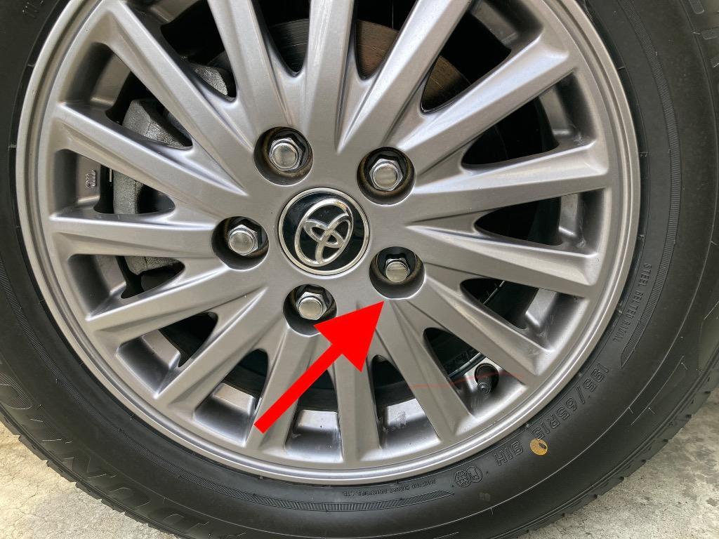 ロックナット 4個 平座 平面座 トヨタ レクサス ミツビシ 純正 ホイール 用 ホイールナット  :MK-ETC-LOCKTOYOTASIL4P:M2K AUTO PARTS 通販 