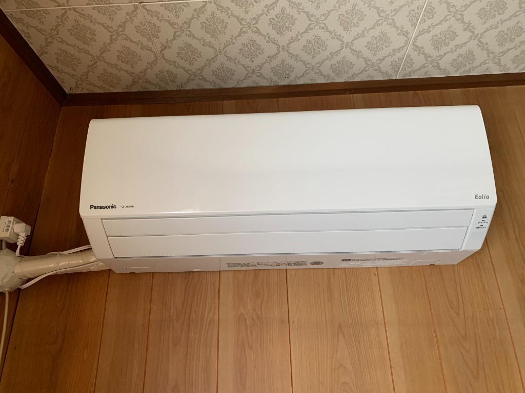 高年式 主に10畳用 ルームエアコン パナソニック エオリア CS-280DFL-W/CU-280DFL 2020年製 室内機/室外機 パナソニック エアコン 10畳 エオリア ルームエアコン 主に10畳用 F