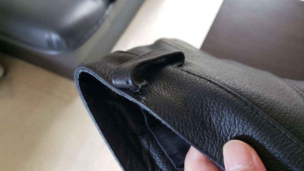 ありそうでない本革 カーゴパンツ 柔らかくなめしバッファロー