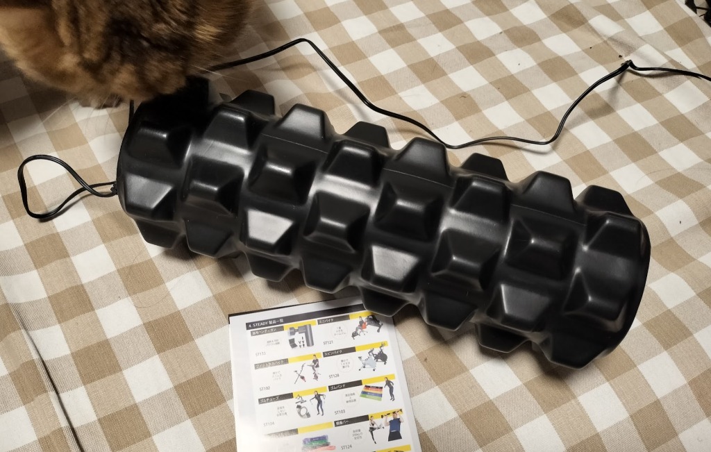 STEADY 電動 フォームローラー ストロングモデル 最大振動数4500