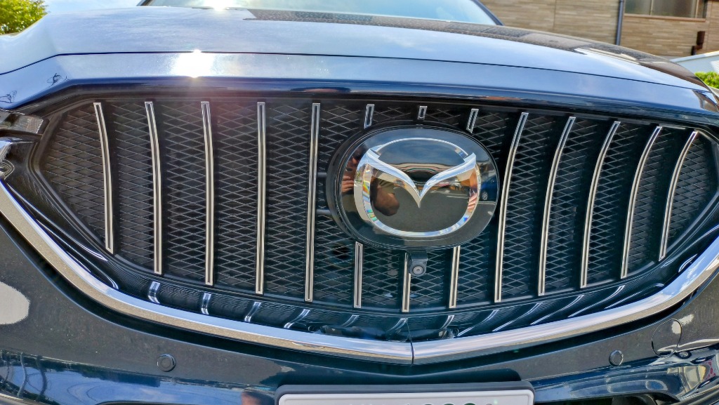 マツダ CX-5 CX-8 フロントグリル シグネチャーウイング カバー