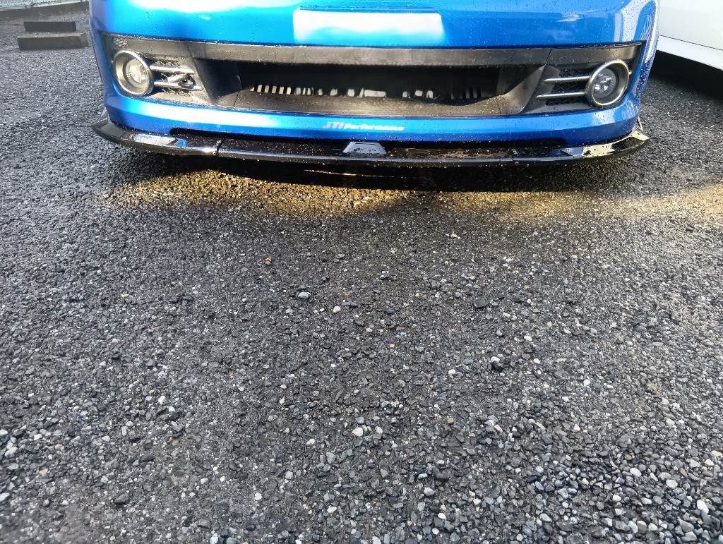 インプレッサGP 前期　STiフロントリップスポイラー 楽天市場】sti フロントアンダースポイラーgpの通販
