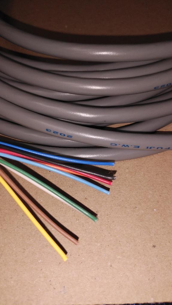 vctf 富士電線 VCTF0.3sq×10芯 ケーブル (0.3mm 10c vctf 富士電線 VCTF0.3sq×10芯 ケーブル (0.3mm 10c
