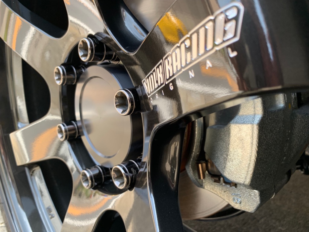 ハイエース 4WD RAYS用 ハブリング兼ホイールセンターキャップ2