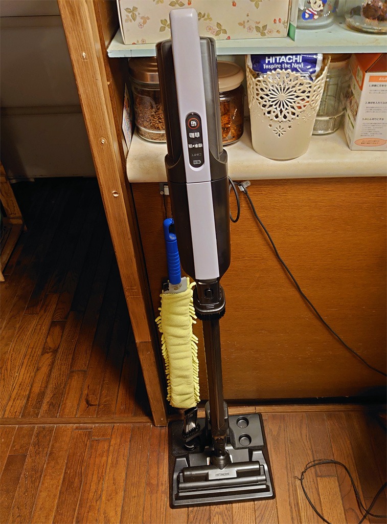HITACHI かるパックスティック PKV-BK3L V ラベンダー 日立 PKV-BK3L-V かるパックスティック 紙パック式掃除機