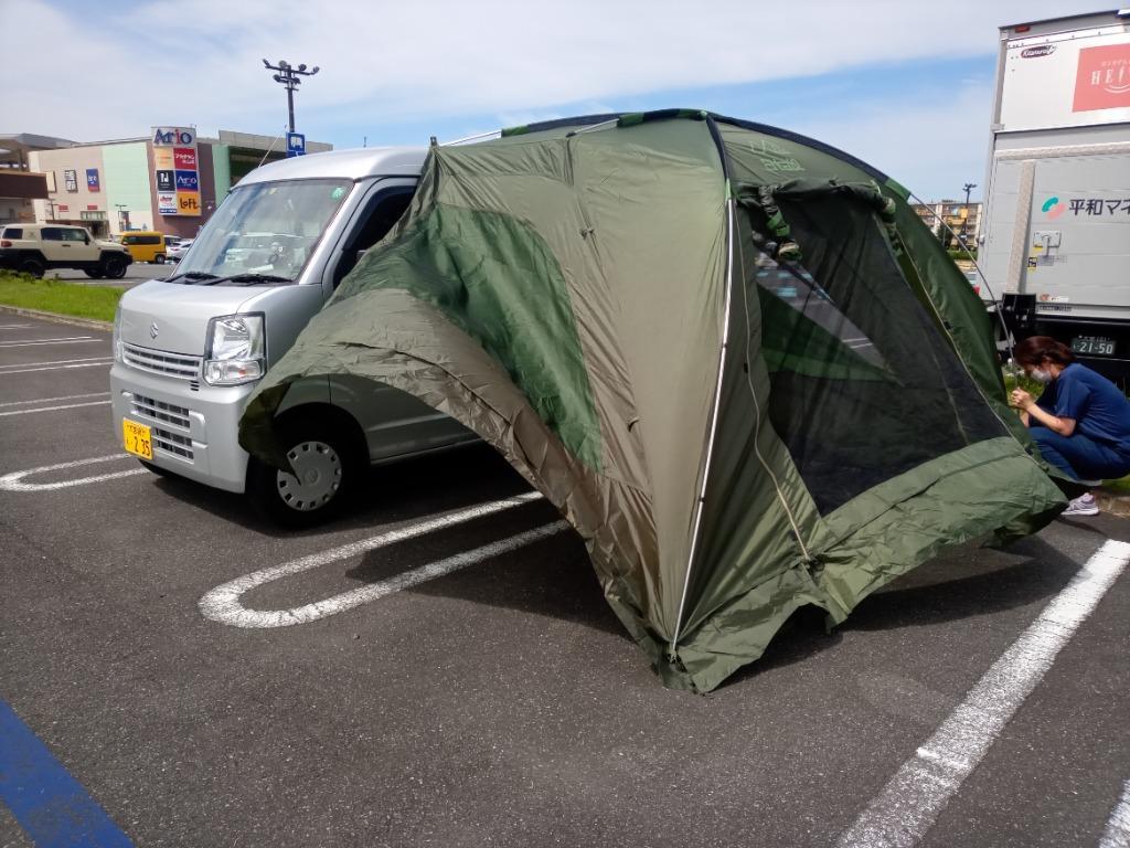 テント イイジャンカー カーサイドテント 焚火ができる キャンプ 
