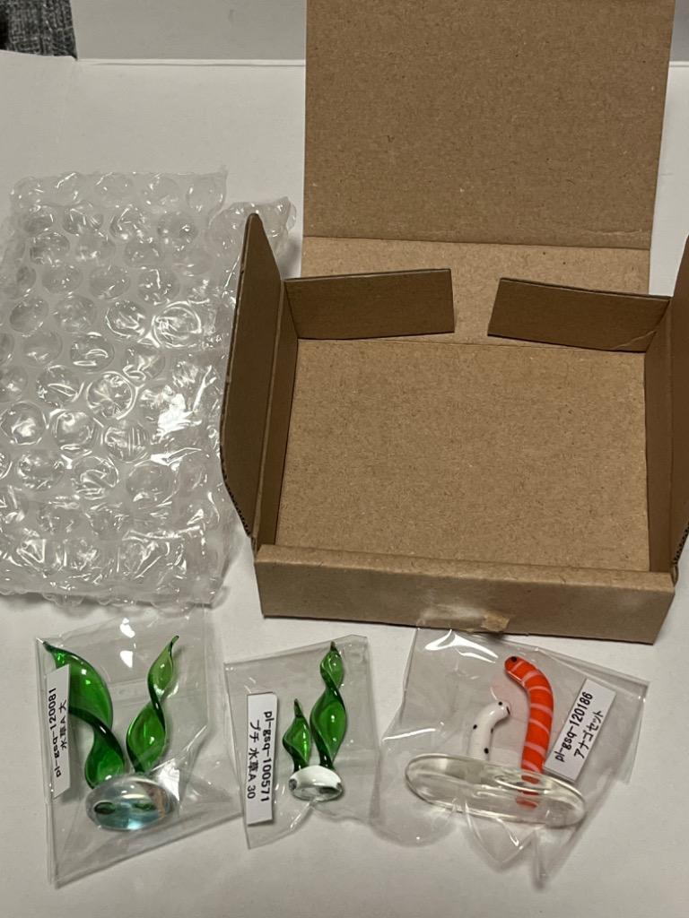 チンアナゴ　ガラス細工　ミニチュア チンアナゴ グッズ ミニチュア ガラス細工 水族館 お土産 ちん