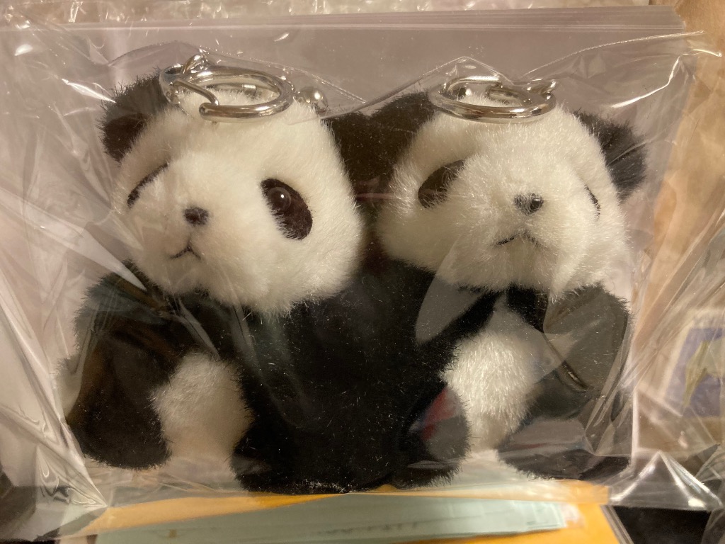 動物園 パンダ ぬいぐるみ キーホルダー たけのこ TAKENOKO JOYFUL