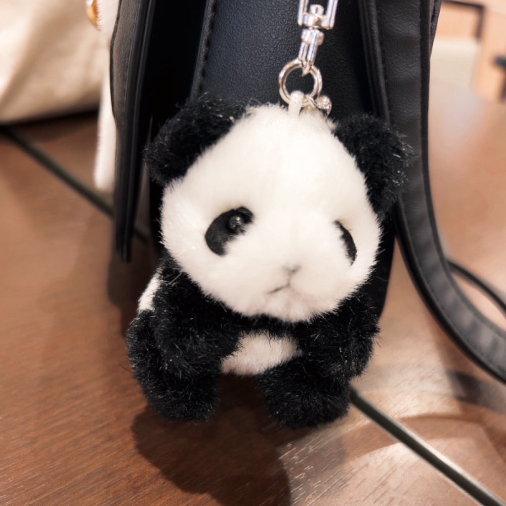 動物園 パンダ ぬいぐるみ キーホルダー たけのこ TAKENOKO JOYFUL