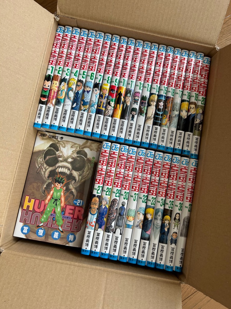 新品]HUNTER×HUNTERハンター×ハンター(1-37巻 最新刊) 全巻セット : ha