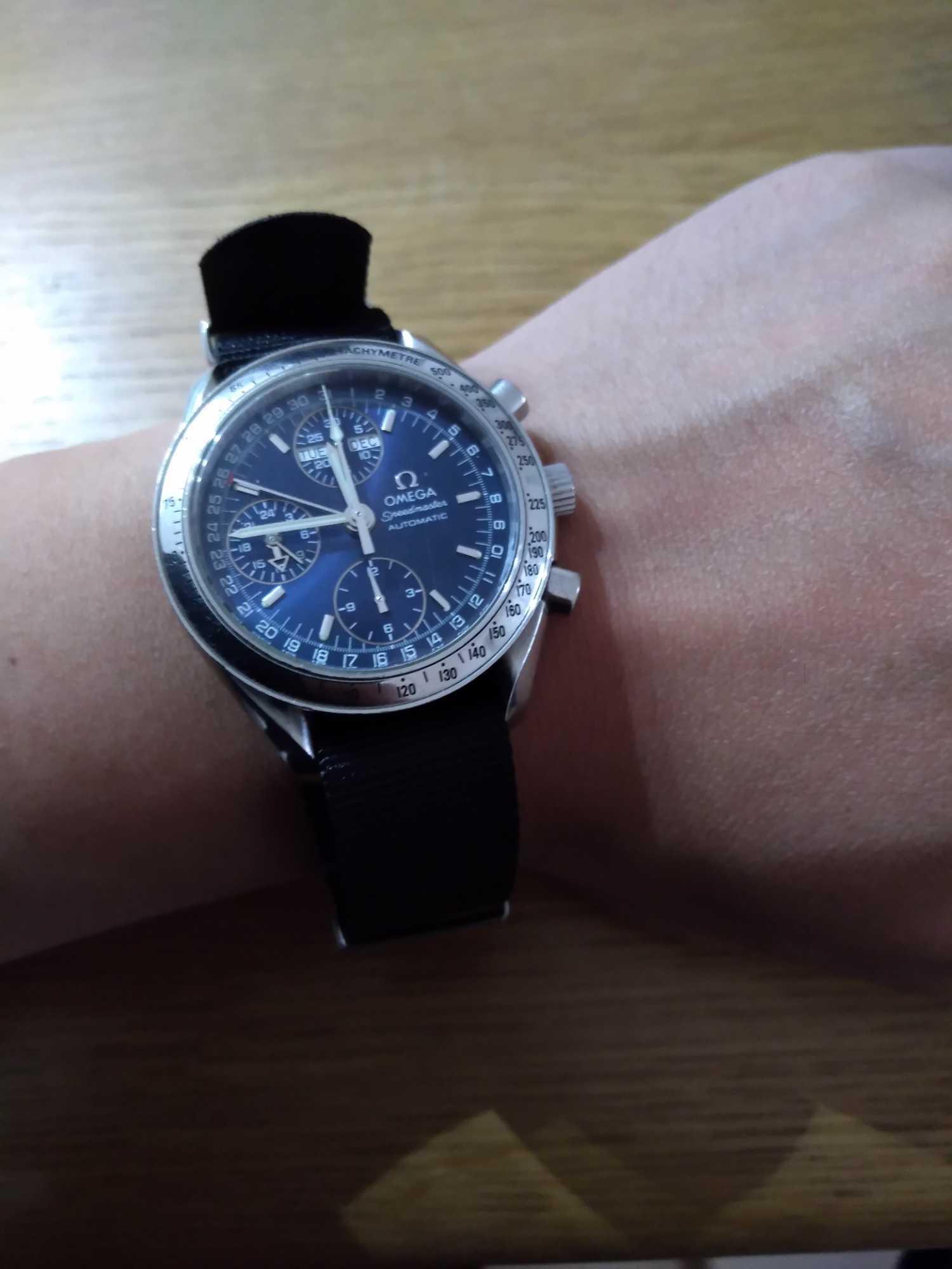 オメガ スピードマスター用 OMEGA Speedmaster にぴったりの時計ベルト ナイロン TYPE NATO 141601S  :141601SOMGSpS:mano-a-mano 時計ベルト専門店 - 通販 - Yahoo!ショッピング